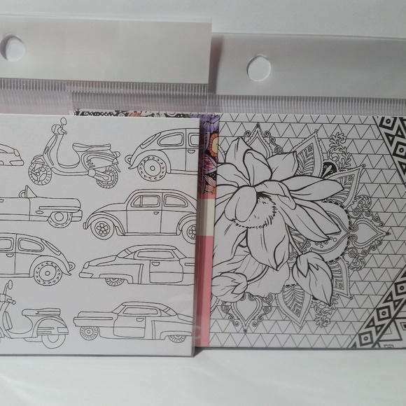 Adult Coloring Stationary, Notepads, Postcards Set - Picture 4 of 9